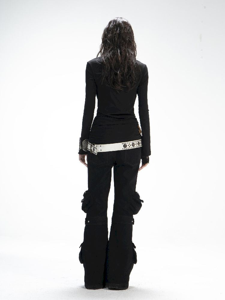 Five Point Flare Trousers【s0000011270】