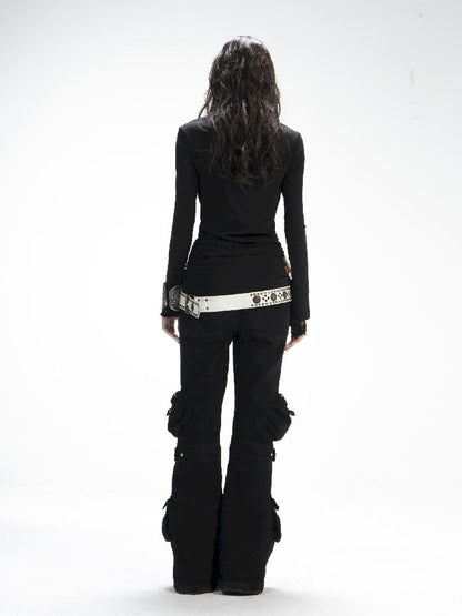 Five Point Flare Trousers【s0000011270】