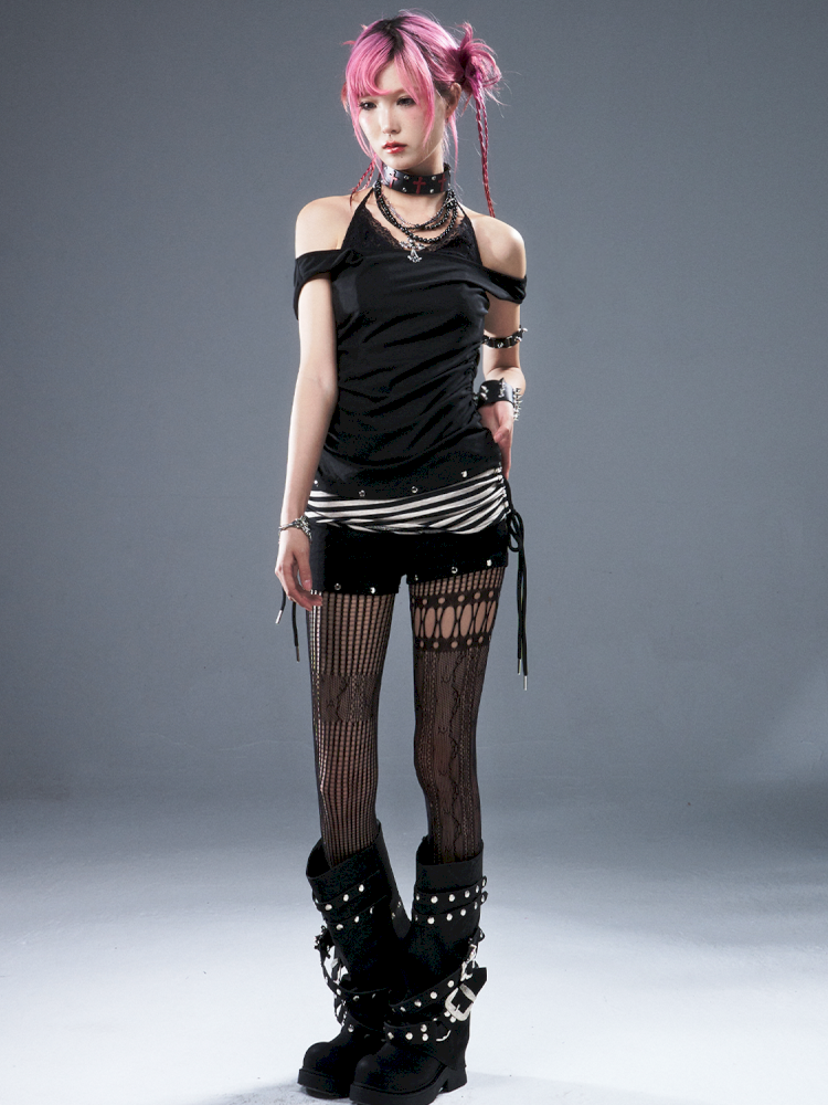 Low-Waist Knitted Bodycon Shorts【s0000012948】