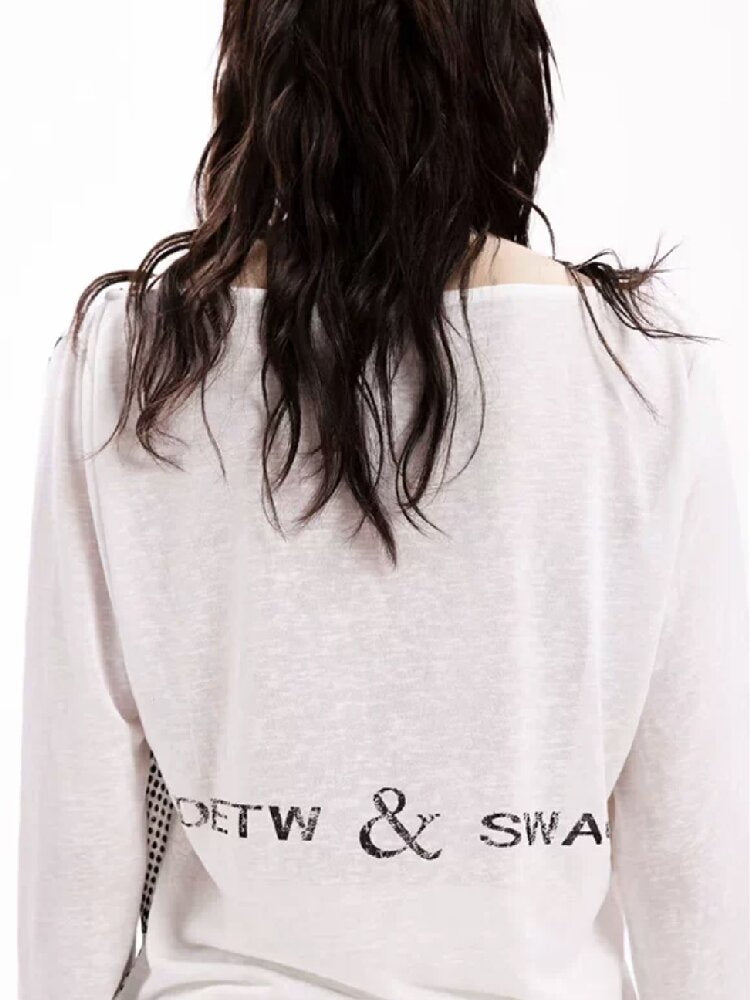 Lyocell Off-Shoulder Long Sleeve【s0000018293】