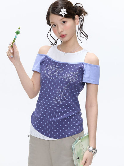 Asian Short Sleeve Two Piece T-Shirt【s0000016404】