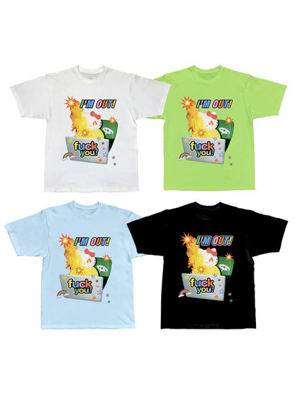 Street Hip Hop Loose T-Shirt【s0000012460】