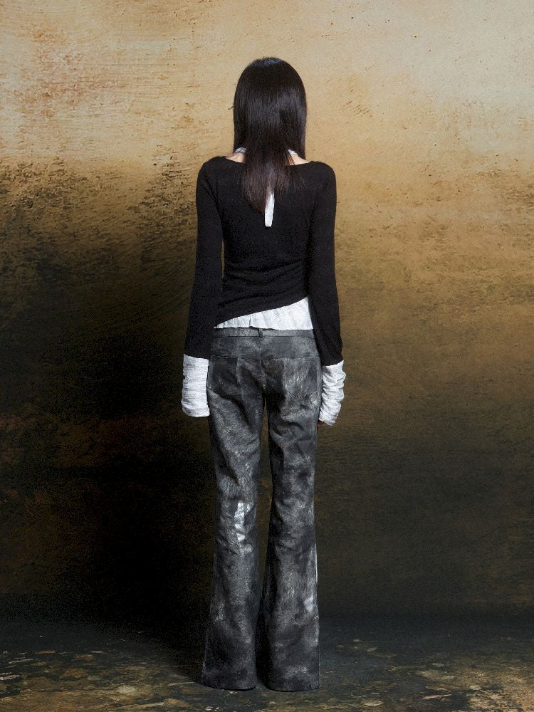 Hanging Neck Early Spring Knit Inner Top【s0000011804】