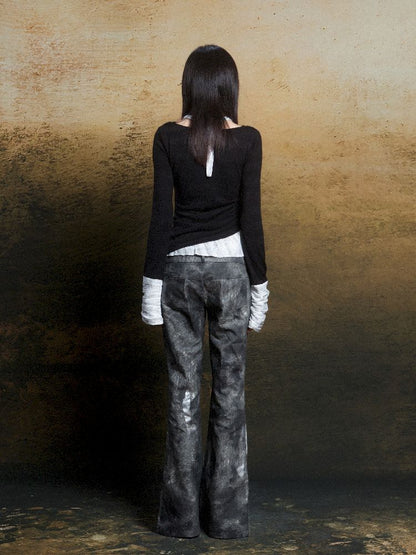 Hanging Neck Early Spring Knit Inner Top【s0000011804】