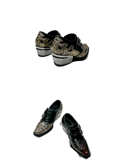 Middle heel Chelsea shoes【s0000013749】