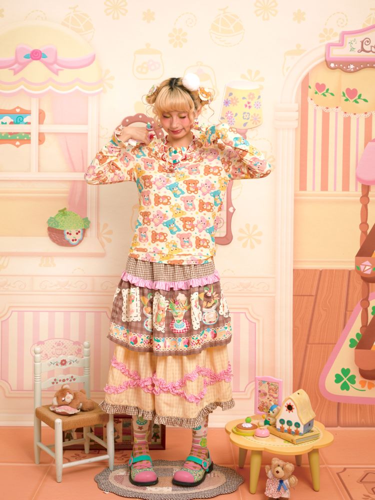 Long Sleeve Stretch Bottom Innerwear【s0000013698】