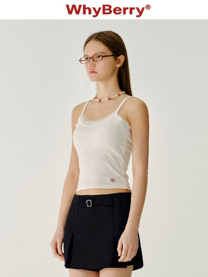 Simple Cute Lace Camisole【s0000011986】