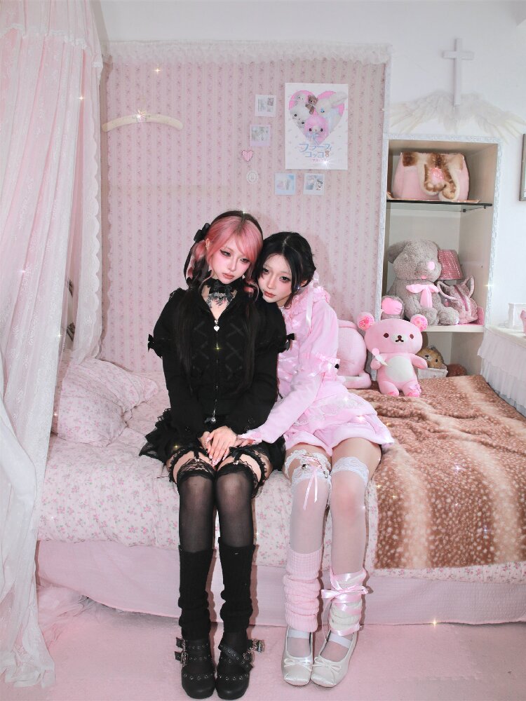 Cat Ear Faux Sweatshirt Jacket【s0000018532】