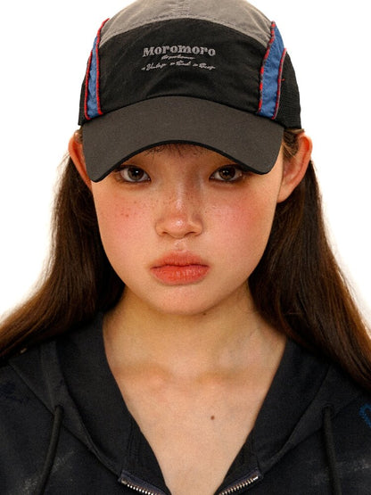 Multi-Fabric Patchwork Sports Cap【s0000017917】