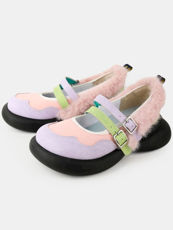 Thick Bottom Mary Jane Shoes【s0000013251】