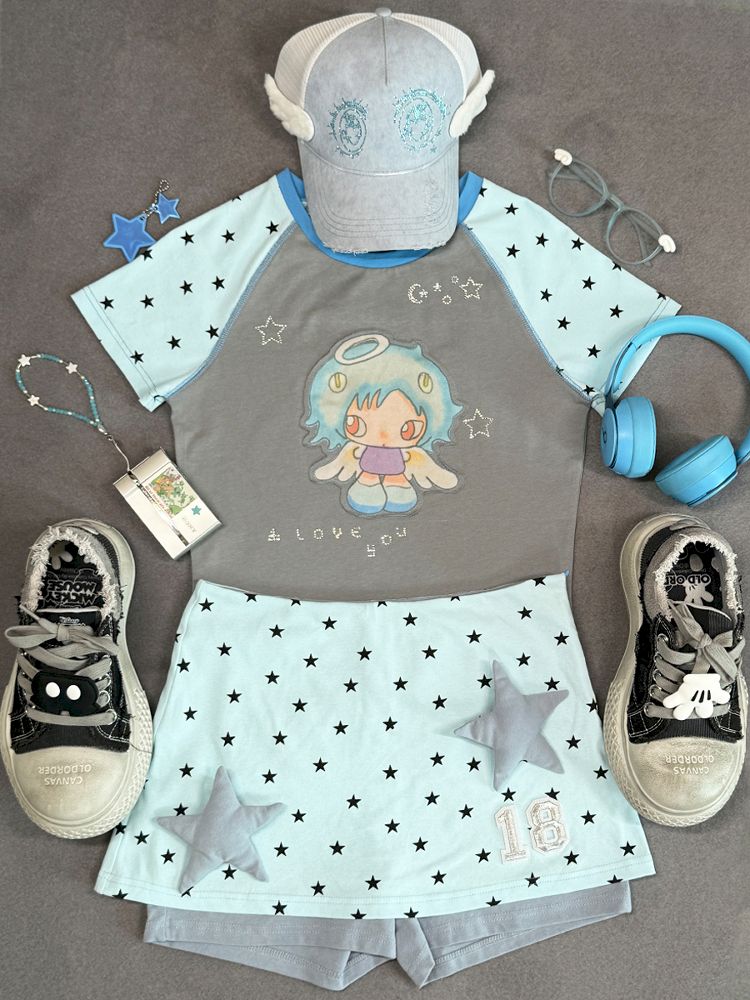 Fake Two Piece Skirt Pants【s0000012199】