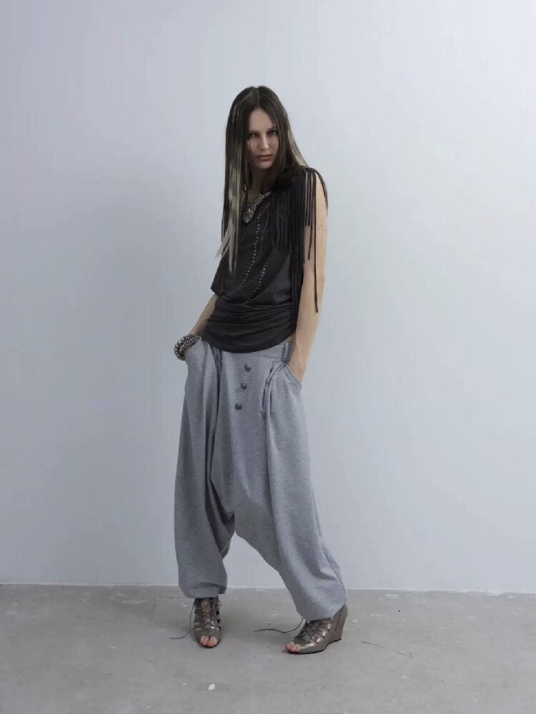 Retro Knitted Harem Leggings【s0000016573】