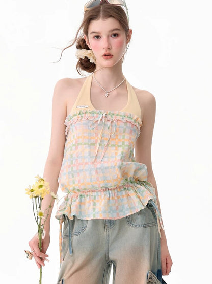 Halter Slimming Top With Camisole【s0000017679】