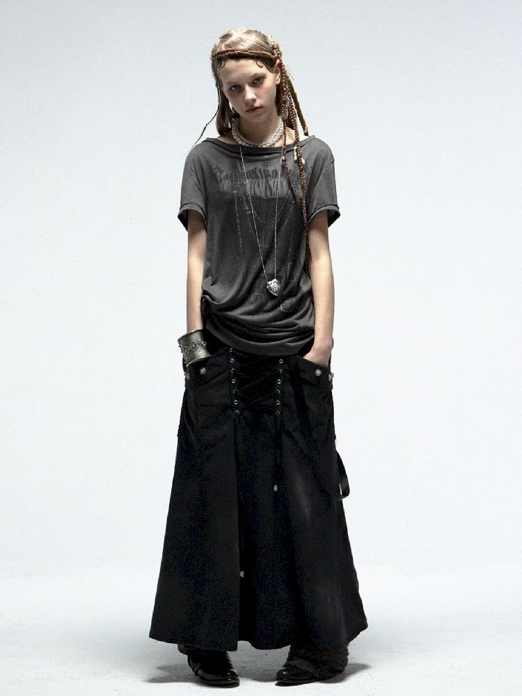 Knot Shape Short Sleeve T-shirt【s0000012212】