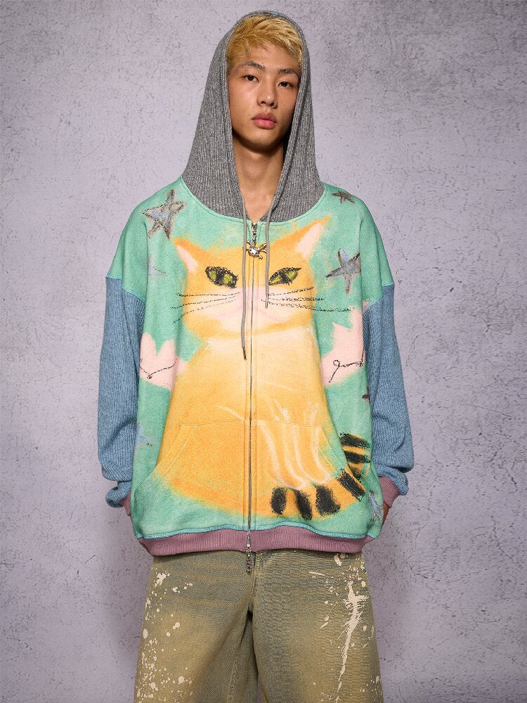 Mysterious Elf Cat Sweatshirt【s0000019144】