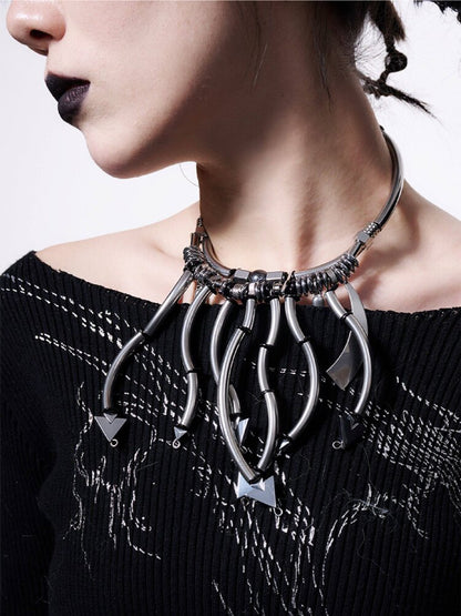 Future Fantasy Handmade Bead Choker【s0000018838】