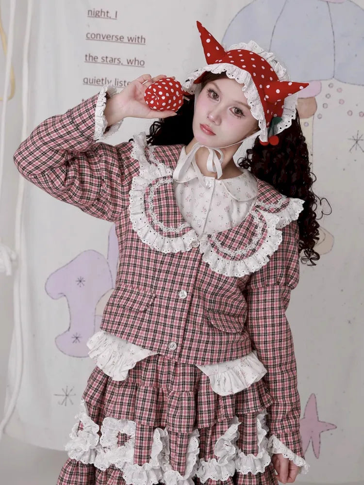 Old-fashioned Lolita cute girl niche top【s0000014103】