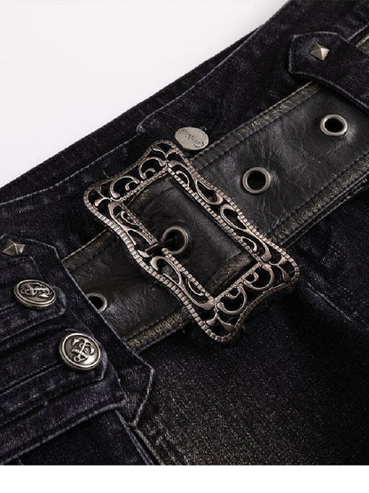 Detachable Pockets Denim Shorts【s0000017498】