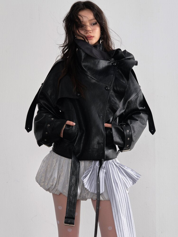 Embroidery Bow Lace Up Puffy Skirt【s0000015699】