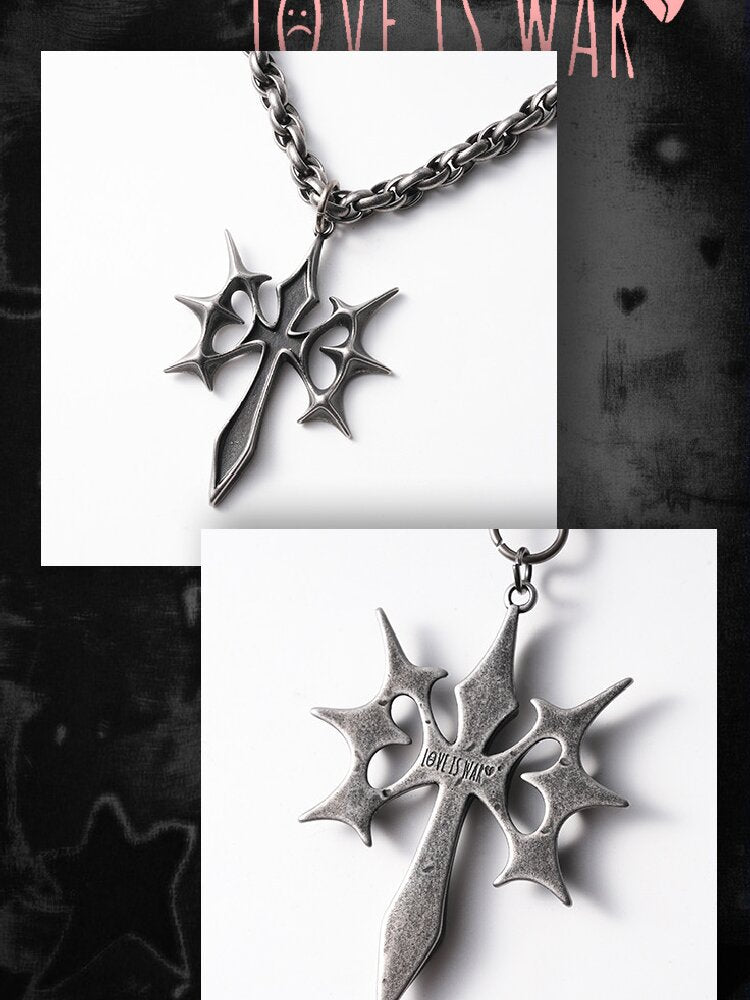 Castle Eternal Goth Heavy Necklace【s0000018976】