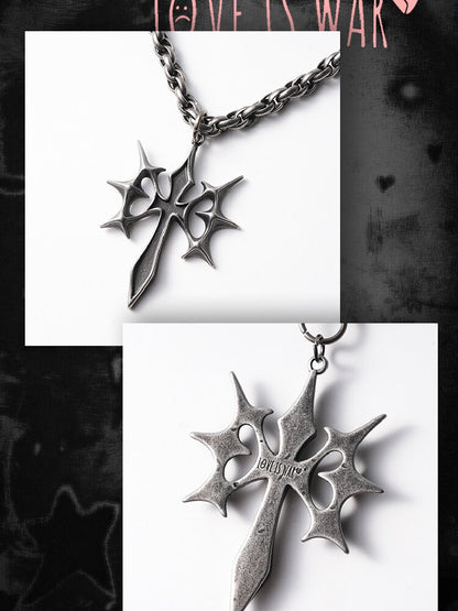 Castle Eternal Goth Heavy Necklace【s0000018976】