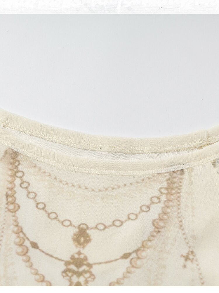 Baroque Wings Embroidered Slim Shirt【s0000015939】