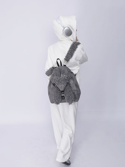 Setting rabbit ears shoulder bag 【s0000013725】