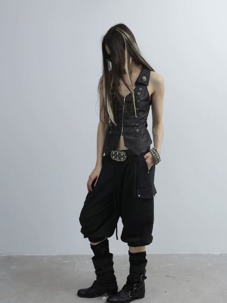 Cargo Pocket Loose Suit Pants【s0000016571】