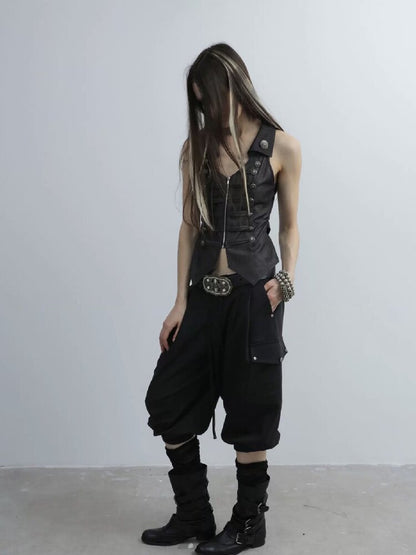 Cargo Pocket Loose Suit Pants【s0000016571】