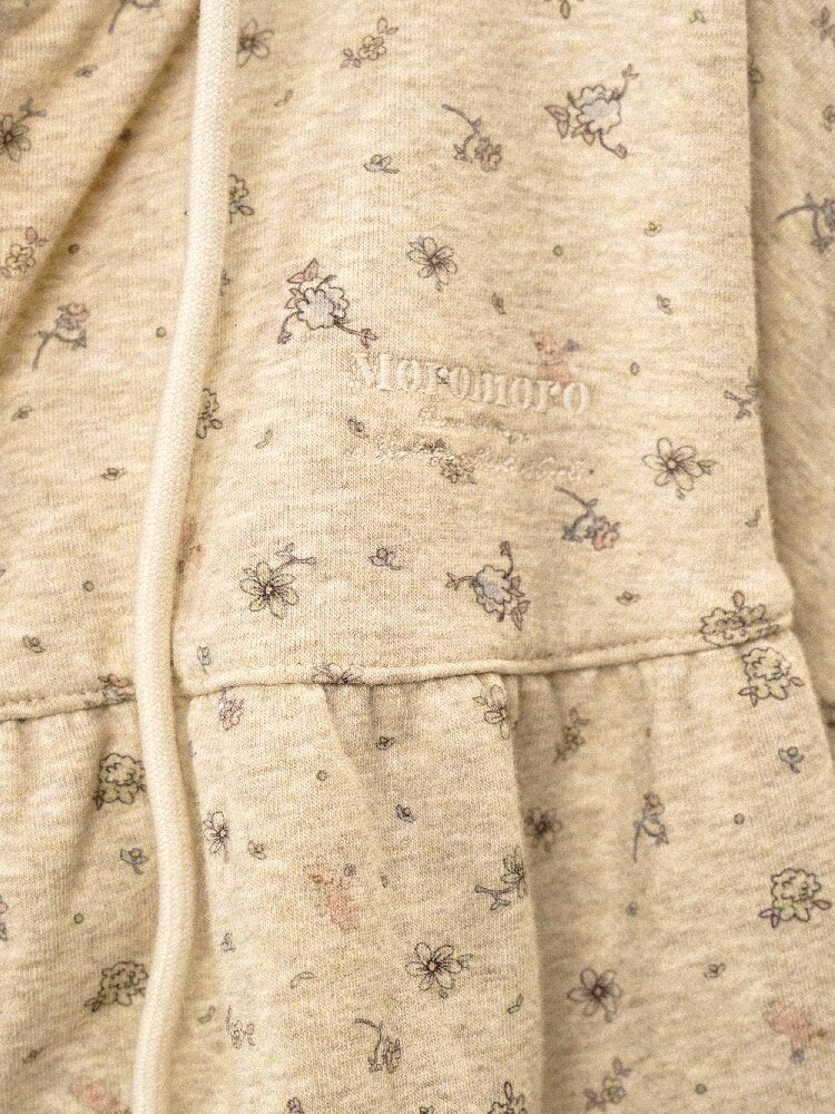 Hand Painted Floral Hoodie Set【s0000017921】