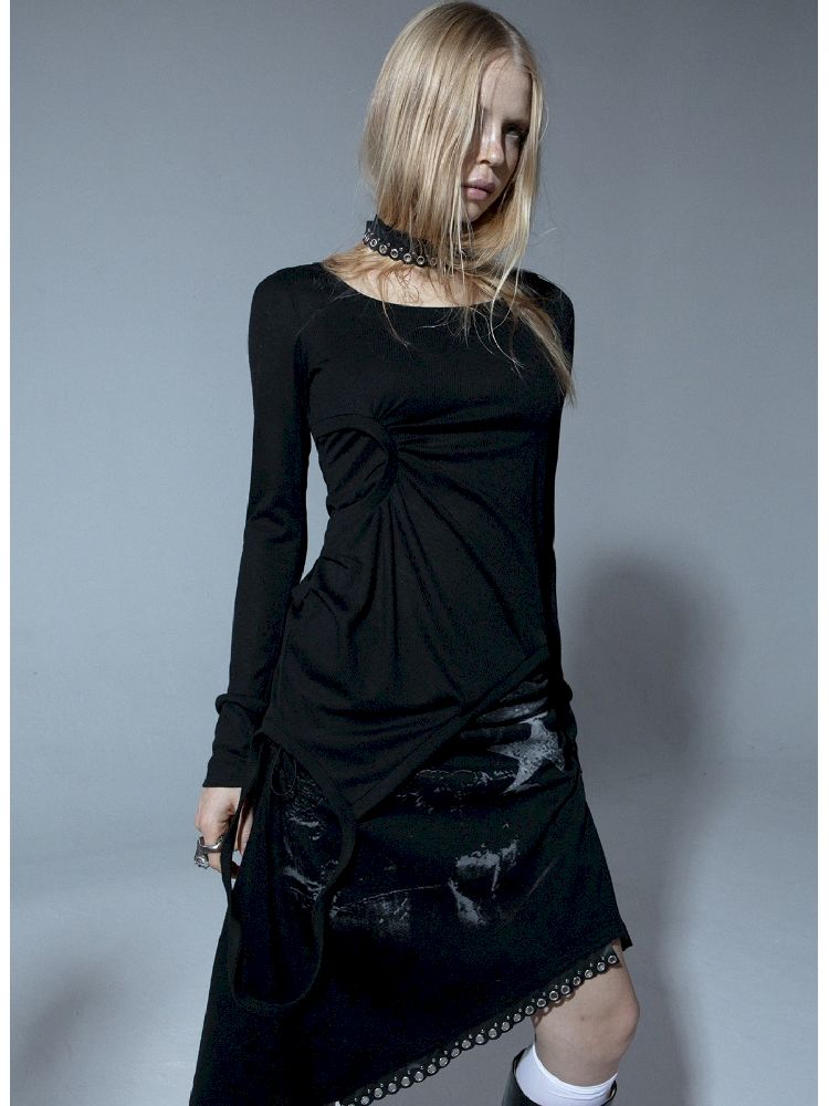 Long Sleeve Multi Bottom T-Shirt【s0000011276】