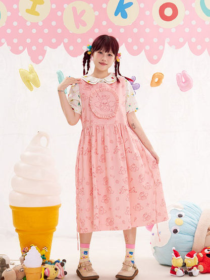 Animal Angel Strappy Skirt Tank Top Skirt【s0000013191】