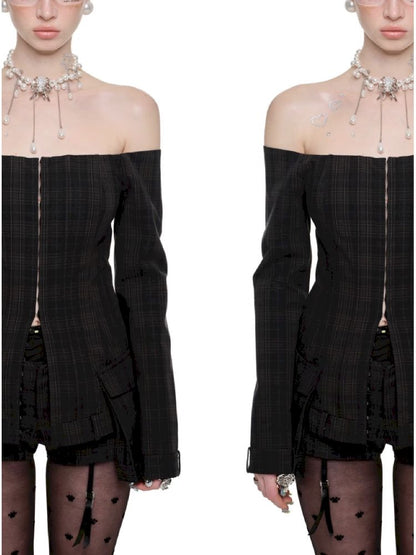 Low-waist Slim A-line Suit Shorts【s0000011618】