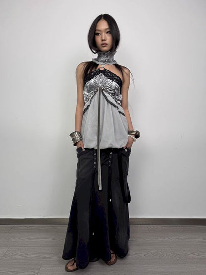 Backless Long Half Skirt【s0000012214】