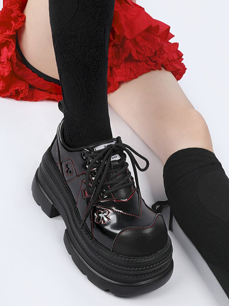 Punk thick bottom muffin shoes【s0000013712】