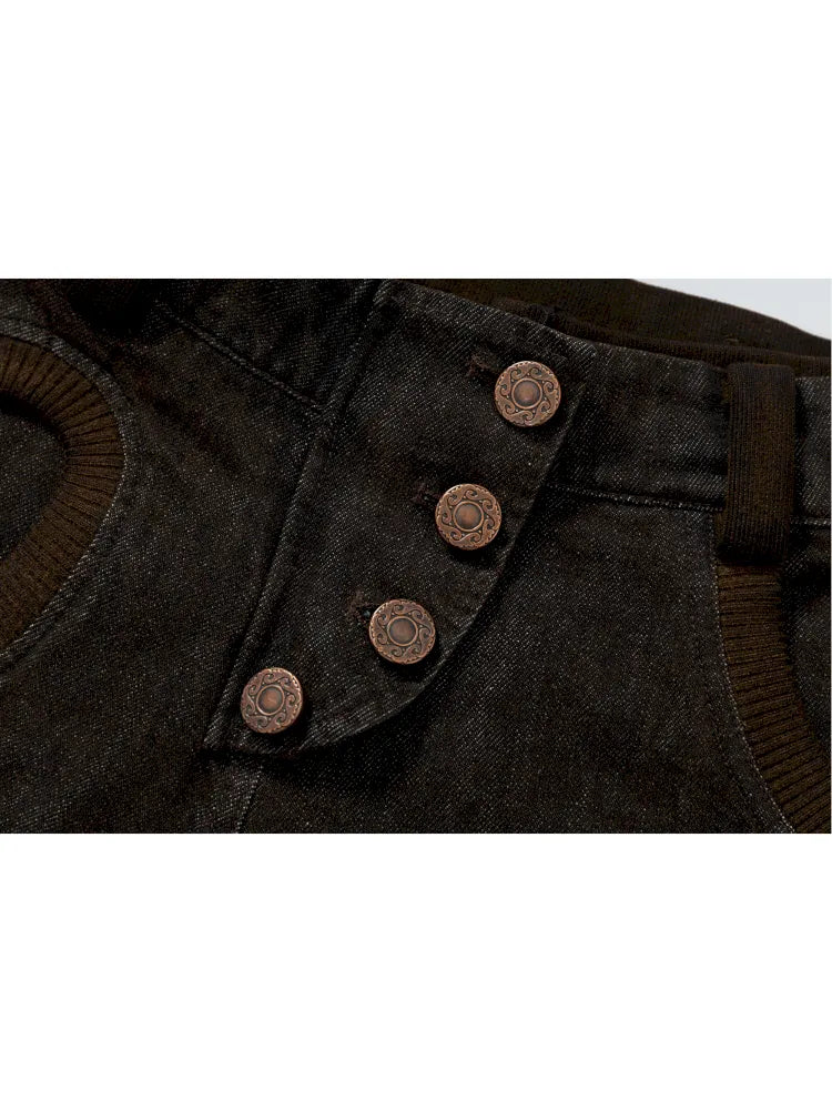 Slim-Fit Flattering Cropped Denim Shorts【s0000013954】