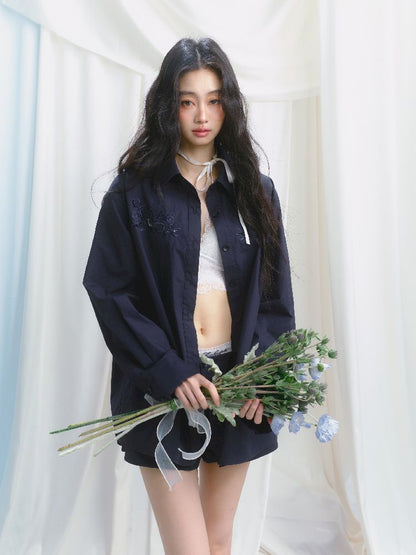 Slim inner suspenders two-piece suit【s0000012141】