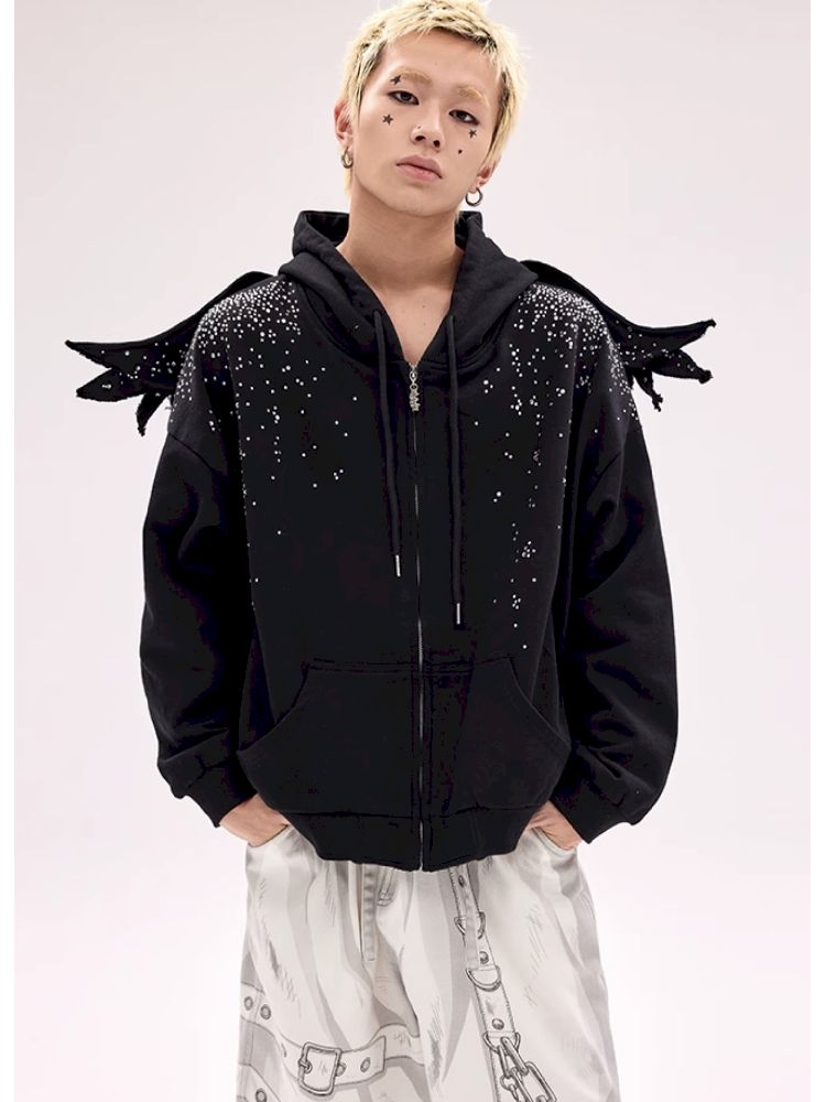 Black Angel Sweatshirt【s0000011792】
