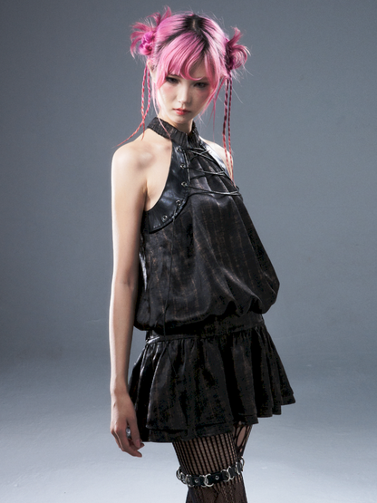 Off-the-shoulder slimming short skirt dress【s0000012938】