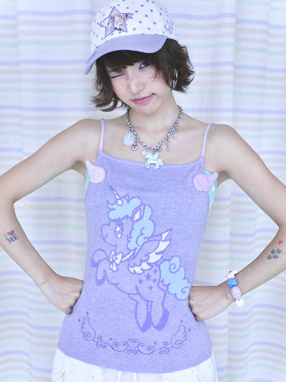 Silver Wire Slim Wings Camisole【s0000016665】