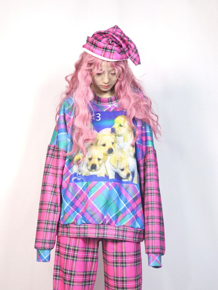 PINK DOG SWEATSHIRT [S0000010854]