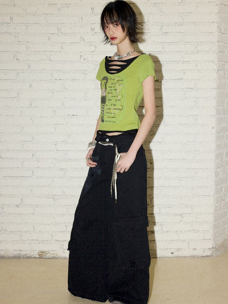 Fake Two Piece T-Shirt【s0000012421】