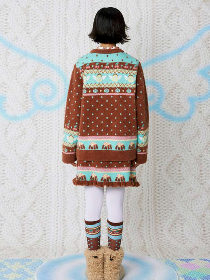 Chocolate Bear Sweater Knit Set【s0000014857】