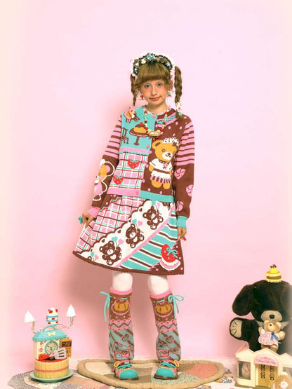 Vintage-Style Knit Cardigan【s0000014517】