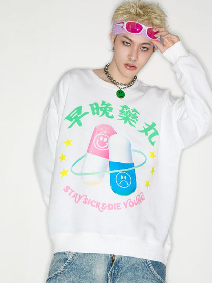 PILL LOOSE SWEATSHIRT [S0000010263]