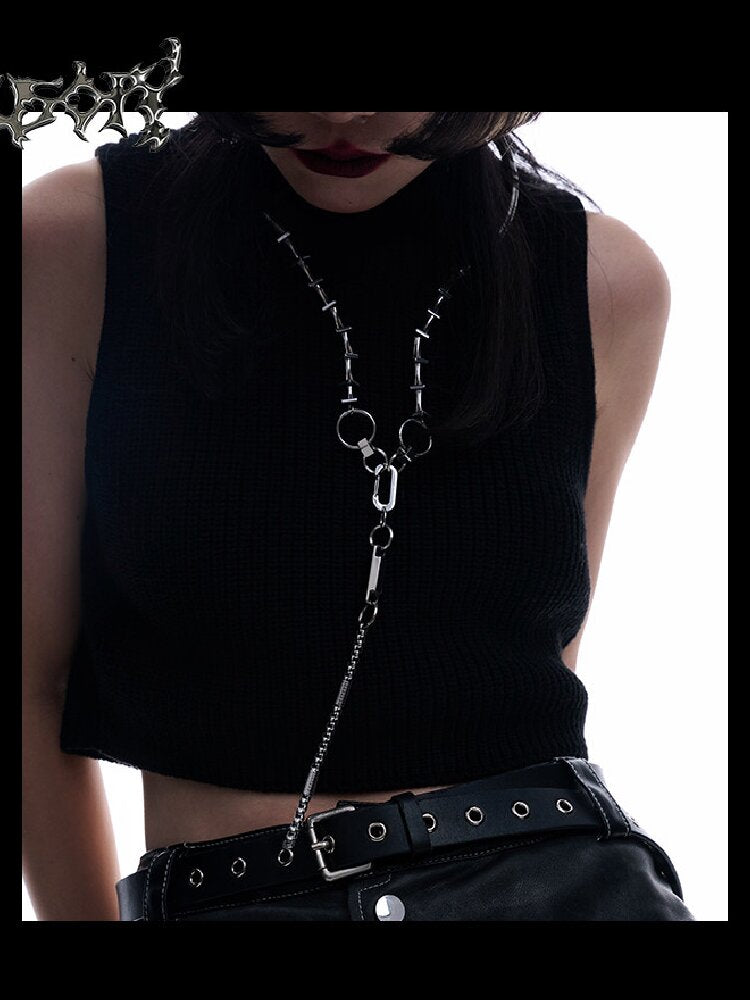 Revelation Punk Convertible Necklace【s0000018828】