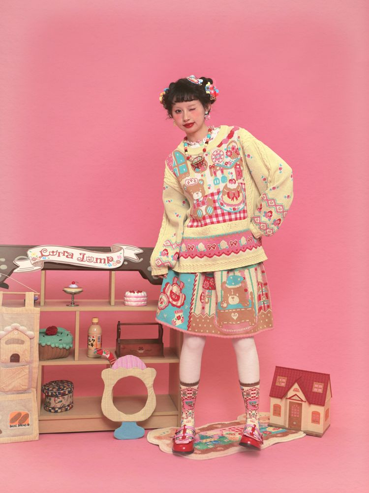 Knitted Pullover Sweater【s0000011326】