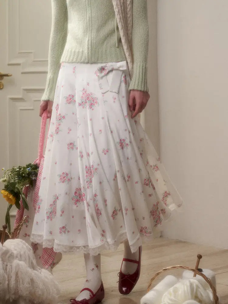 Elegant and Luxurious Long Skirt【s0000014326】