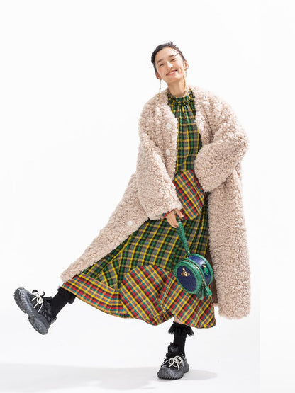 Hooded Cotton Clip Long Loose Jacket【s0000011311】