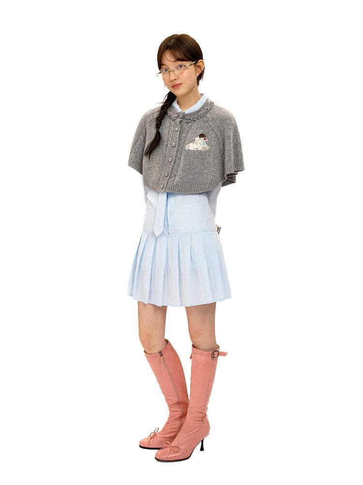 Clear Transparent Wrinkle Dress【s0000016110】